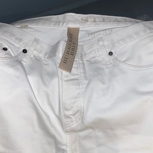 Burberry Brit white jeans